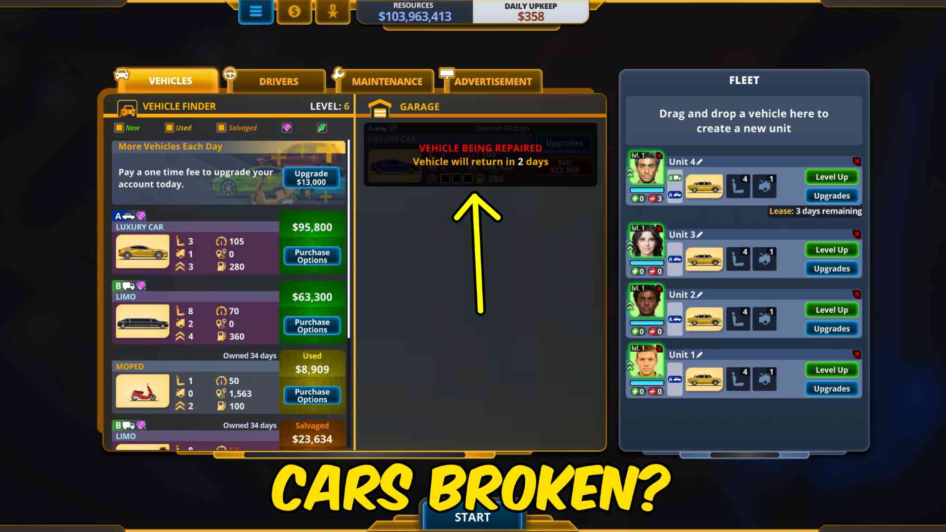 Delivery INC — Vehicle Care
